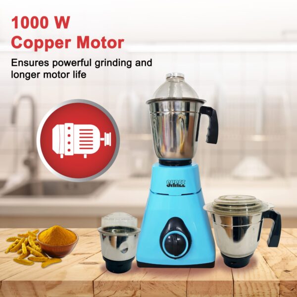 SHREE Mixer Grinder_Ultra1000_Blue